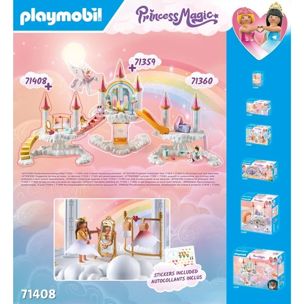 PLAYMOBIL 71408 Princess Magic Himmlische Ankleidewolke, Konstruktionsspielzeug – Bild 7