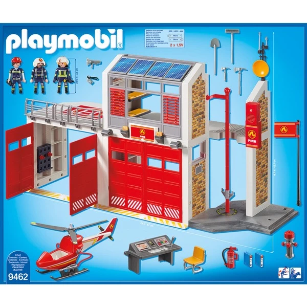 PLAYMOBIL 9462 City Action Große Feuerwache, Konstruktionsspielzeug – Bild 3