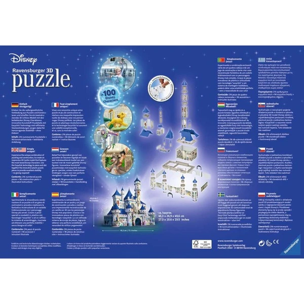 Ravensburger 3D Puzzle Disney Schloss – Bild 3