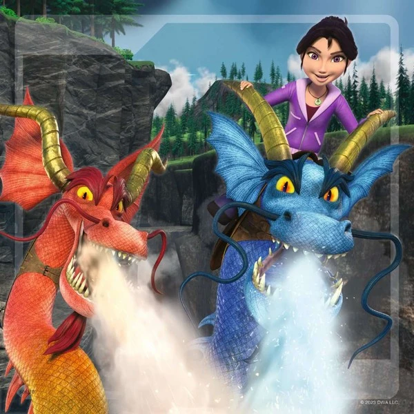 Ravensburger Kinderpuzzle Dragons: Die 9 Welten – Bild 3