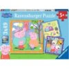 Ravensburger Kinderpuzzle Peppas Familie Und Freunde