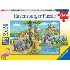 Ravensburger Kinderpuzzle Willkommen Im Zoo