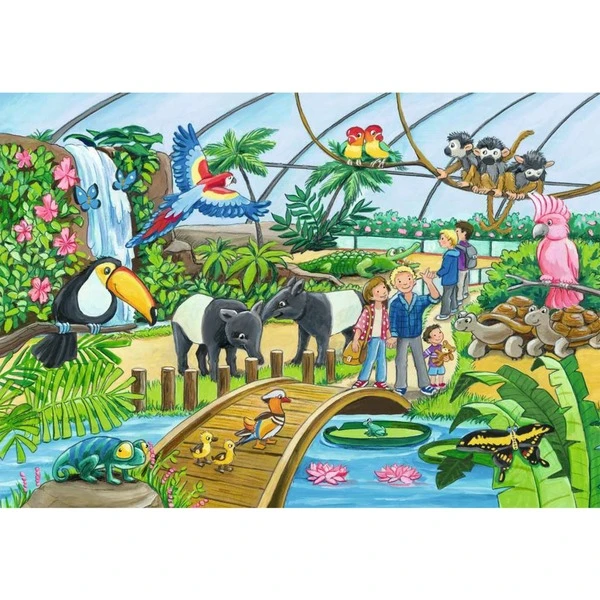 Ravensburger Kinderpuzzle Willkommen Im Zoo – Bild 3