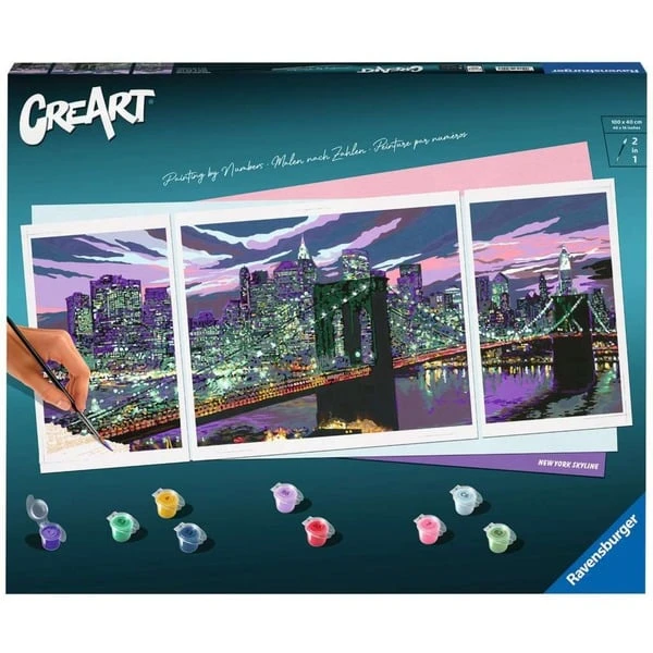 Ravensburger Malen Nach Zahlen - Creart New York Skyline