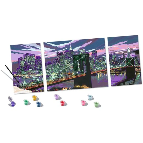 Ravensburger Malen Nach Zahlen - Creart New York Skyline – Bild 3