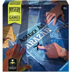 Ravensburger Mystery Games - Der Ausbruch Aus Arazar, Brettspiel