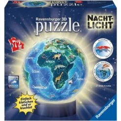 Ravensburger Nachtlicht - Erde Bei Nacht, Puzzle