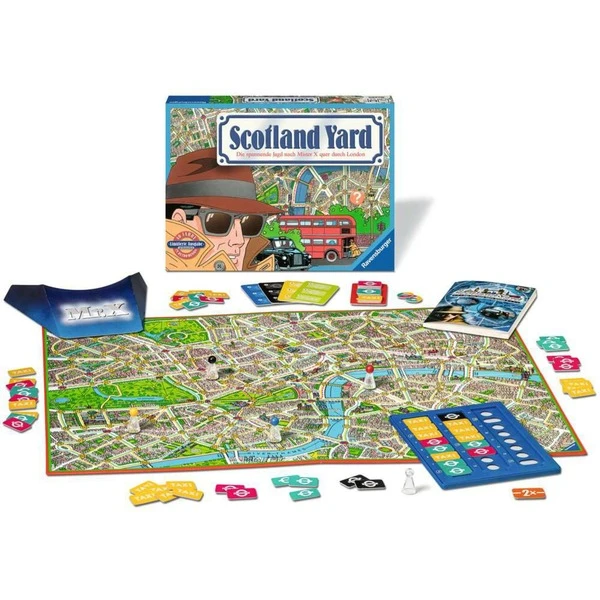 Ravensburger Scotland Yard 40 Jahre Jubiläumsedition, Brettspiel – Bild 2