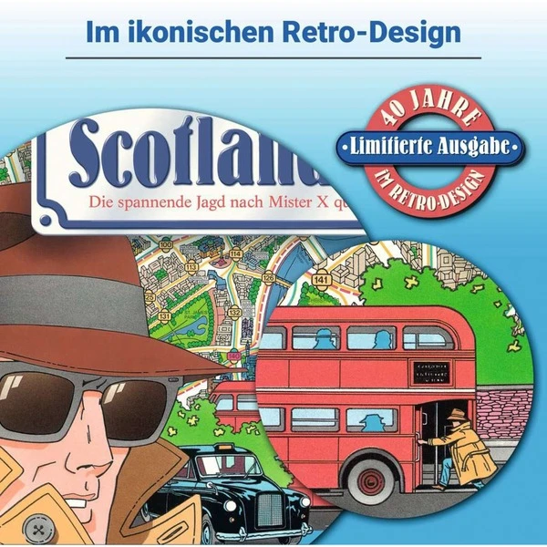 Ravensburger Scotland Yard 40 Jahre Jubiläumsedition, Brettspiel – Bild 4