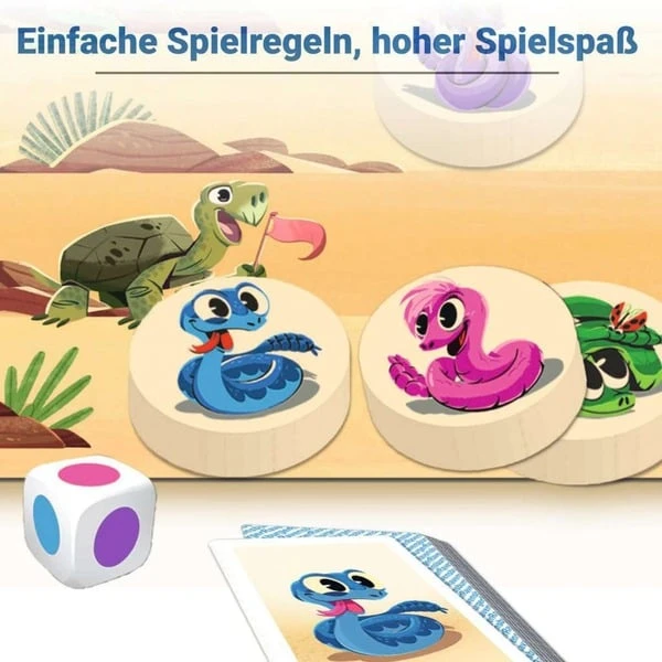 Ravensburger Tempo, Kleine Klapperschlange, Brettspiel – Bild 3