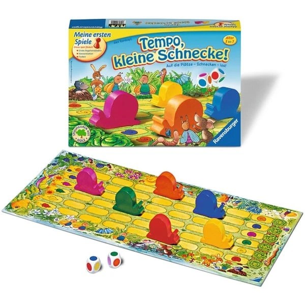 Ravensburger Tempo, Kleine Schnecke!, Brettspiel – Bild 2