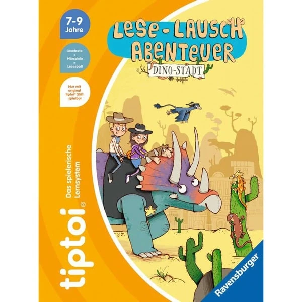 Ravensburger Tiptoi Lese-Lausch-Abenteuer: Dino-Stadt, Lernbuch – Bild 2