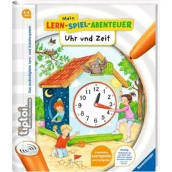 Ravensburger Tiptoi Mein Lernspiel-Abenteuer Uhr Und Zeit, Lernbuch