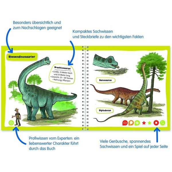 Ravensburger Tiptoi Pocket Wissen: Dinosaurier, Lernbuch – Bild 3