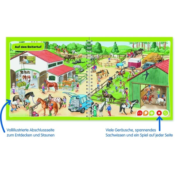 Ravensburger Tiptoi Pocket Wissen: Pferde Und Ponys, Lernbuch – Bild 5