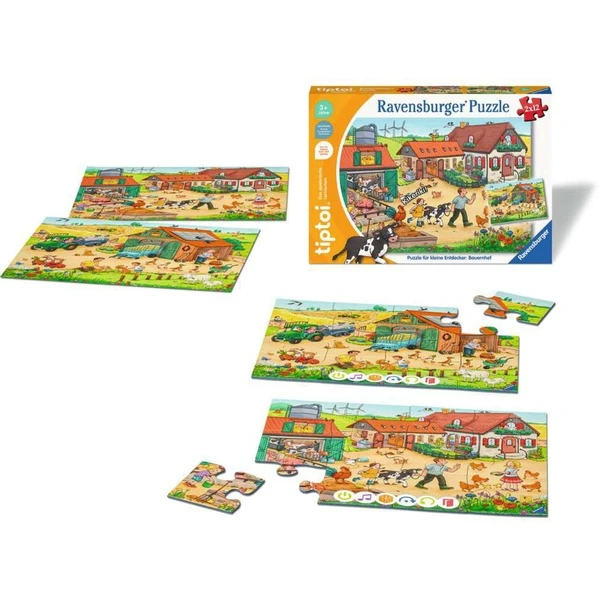 Ravensburger Tiptoi Puzzle Für Kleine Entdecker: Bauernhof – Bild 3