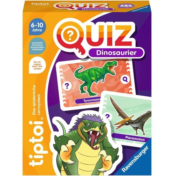 Ravensburger Tiptoi Quiz Dinosaurier, Quizspiel – Bild 2