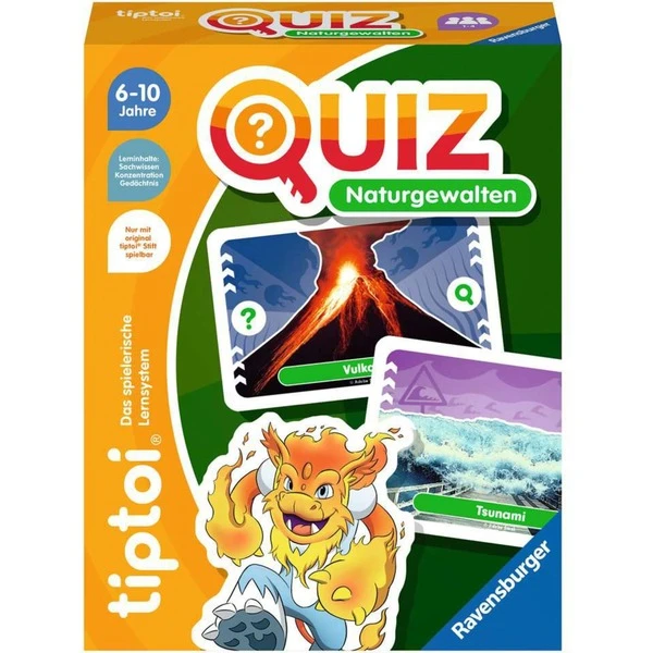 Ravensburger Tiptoi Quiz Naturgewalten, Quizspiel – Bild 2