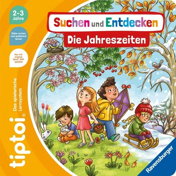 Ravensburger Tiptoi Suchen Und Entdecken: Die Jahreszeiten, Lernbuch
