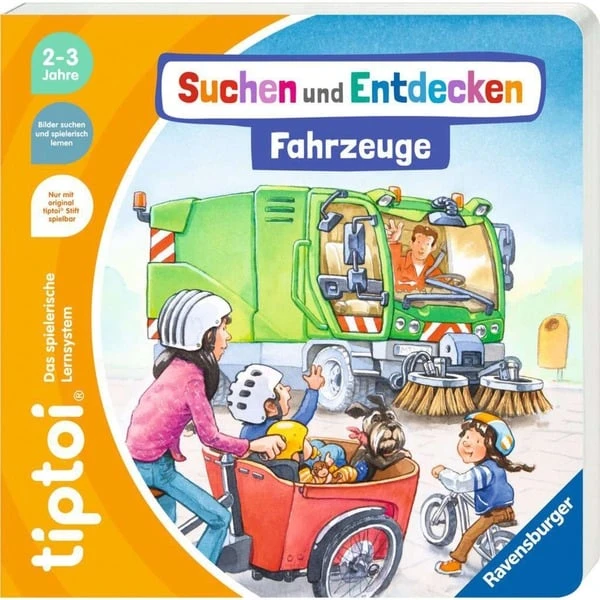 Ravensburger Tiptoi Suchen Und Entdecken: Fahrzeuge, Lernbuch