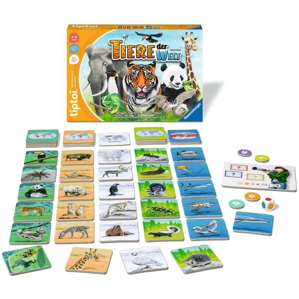 Ravensburger Tiptoi Tiere Der Welt, Brettspiel – Bild 2
