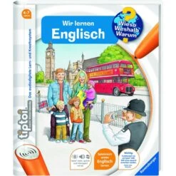 Ravensburger Tiptoi Wieso? Weshalb? Warum? Wir Lernen Englisch, Lernbuch