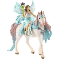 Schleich Bayala Eyela Mit Prinzessinnen-Einhorn, Spielfigur