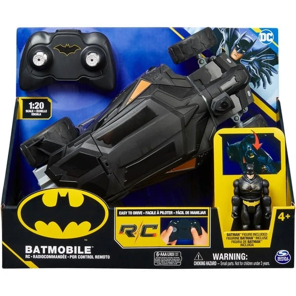 Spin Master DC Comics - Batman Batmobil Mit Fernsteuerung, RC