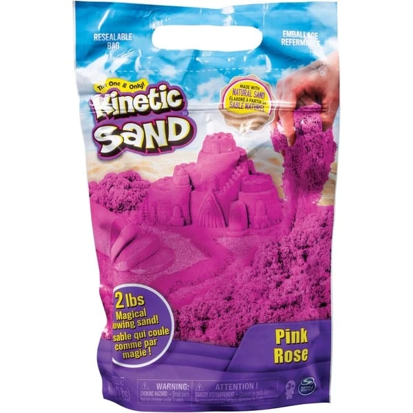 Spin Master Kinetic Sand Colour Bag Pink, Spielsand