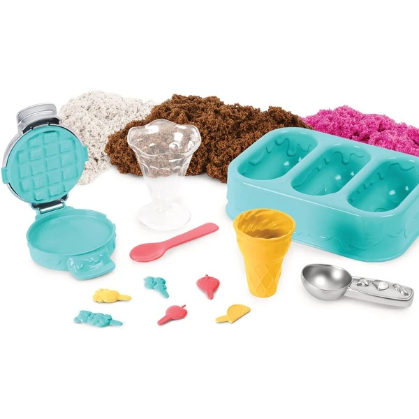 Spin Master Kinetic Sand - Eiscreme Set Mit Duftsand, Spielsand – Bild 2