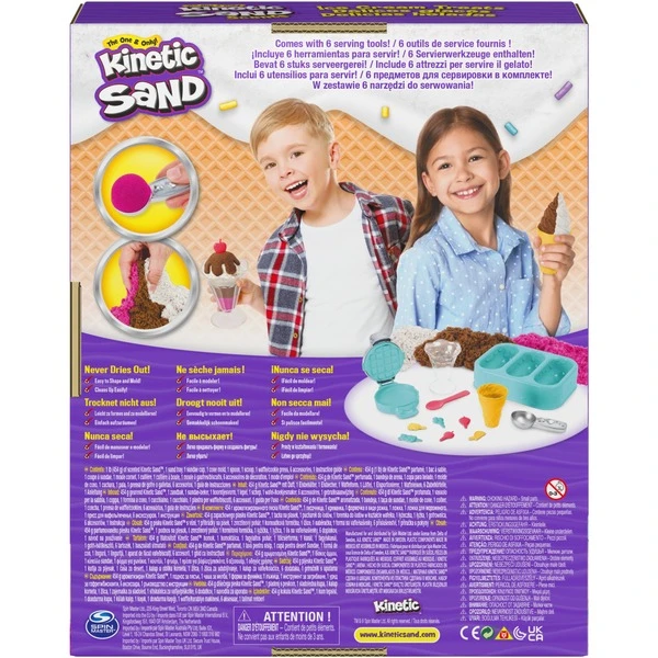 Spin Master Kinetic Sand - Eiscreme Set Mit Duftsand, Spielsand – Bild 6