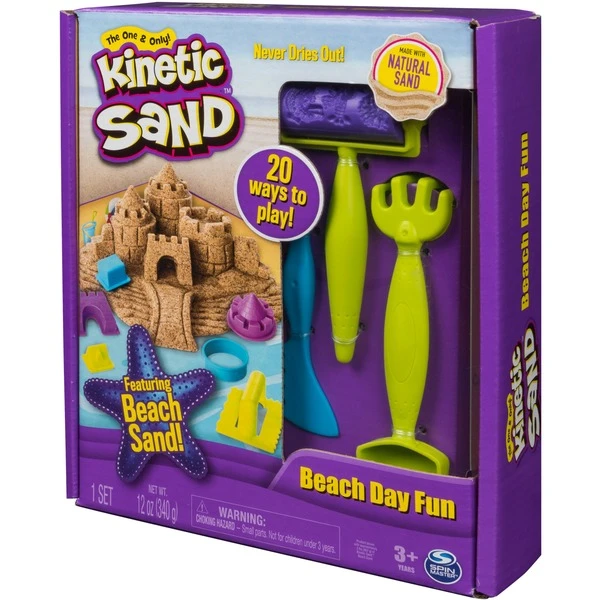 Spin Master Kinetic Sand - Strandspaß Set, Spielsand – Bild 2