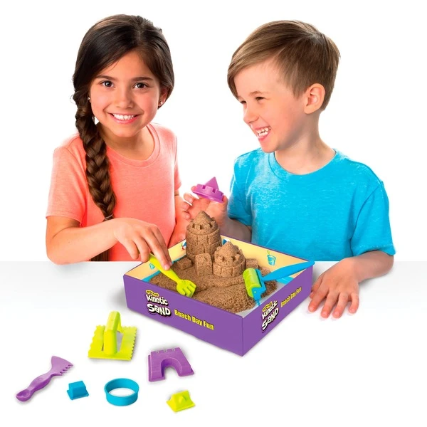 Spin Master Kinetic Sand - Strandspaß Set, Spielsand – Bild 3