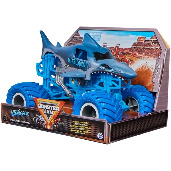 Spin Master Monster Jam - Offizieller Megalodon Monster Truck, Spielfahrzeug – Bild 8