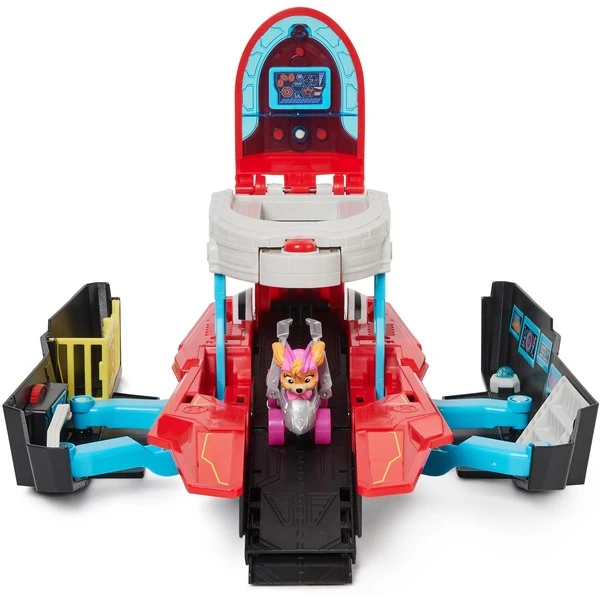 Spin Master Paw Patrol: Der Mighty Kinofilm, Pup Squad Mini Marine Hauptquartier Spielset, Spielfahrzeug – Bild 4