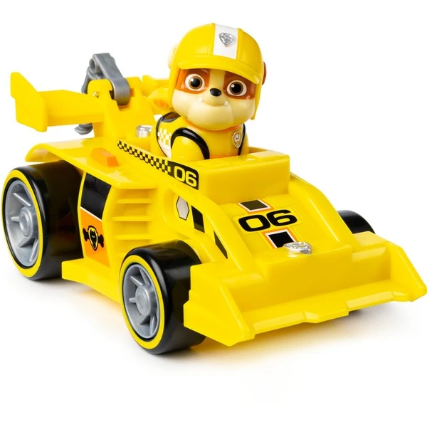 Spin Master Paw Patrol - Ready, Race, Rescue, Rubbles Race & Go Deluxe Basis Fahrzeug, Spielfahrzeug – Bild 2