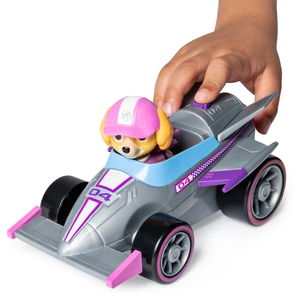 Spin Master Paw Patrol - Ready, Race, Rescue, Skyes Race & Go Deluxe Basis Fahrzeug, Spielfahrzeug – Bild 6