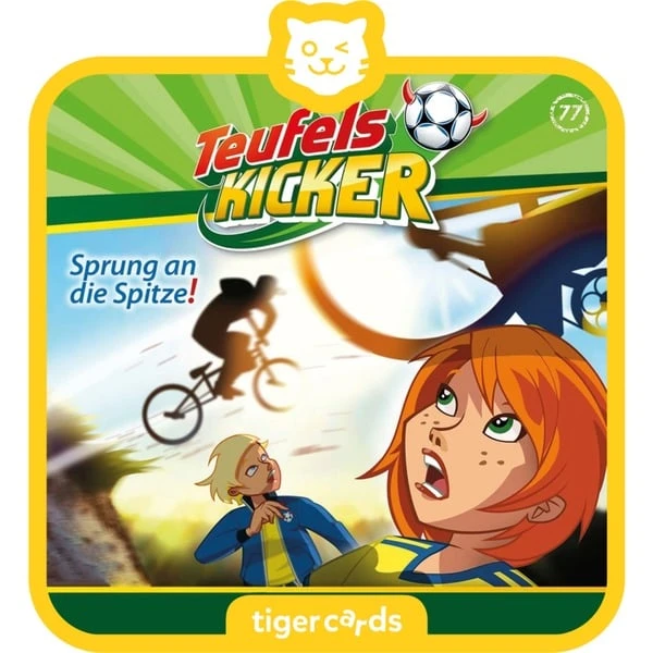 Tigermedia Tigercard - Teufelskicker (77): Sprung An Die Spitze, Hörbuch