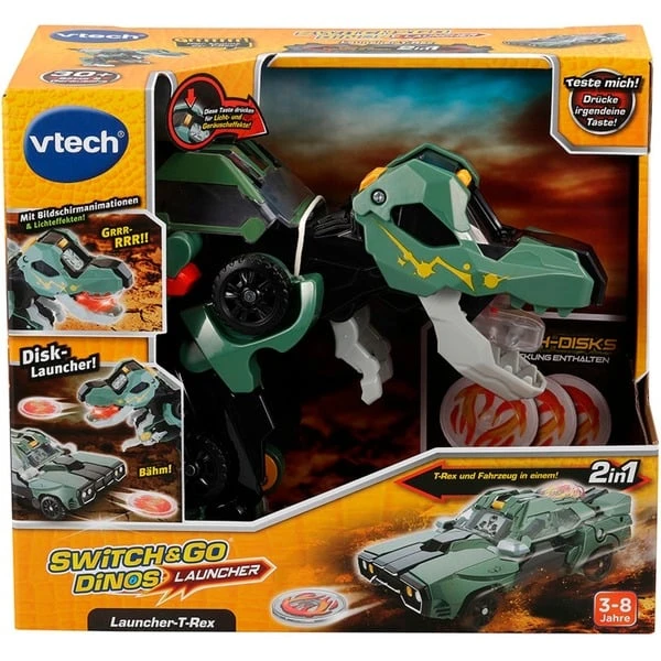 VTech Switch & Go Dinos - Launcher-T-Rex, Spielfigur – Bild 5