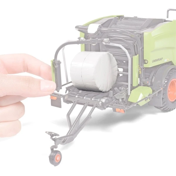 Wiking Rundballen In Silagefolie, Modellfahrzeug – Bild 2