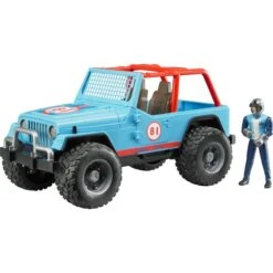 Bruder Jeep Cross Country Racer Mit Rennfahrer, Modellfahrzeug